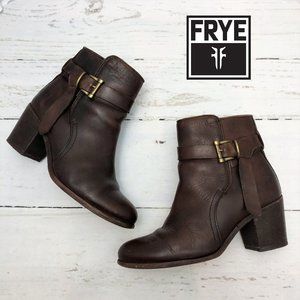 FRYE Malorie Knotted Short Ankle Boots 7 B